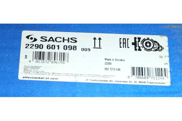 11610417_I CLUTCH KIT WITH DKZ Catalog number of the part 2290 601 098