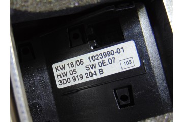 3D1819144  REJILLA AIREADORA VOLKSWAGEN PHAETON (3D3/3D7) TDI V6 4Motion (5 asientos) 2007 3D1819144 198605 VOLKSWAGEN - 3