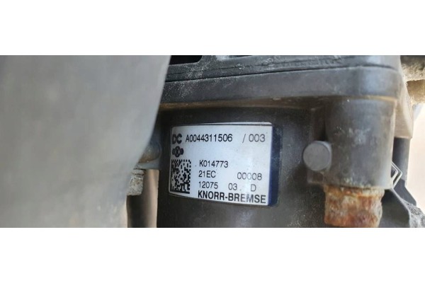 MERCEDES ACTROS BRAKE MASTER VALVE A0044311506 Catalog number of the part A0044311506