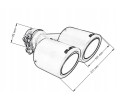 Double Silencer Tip 101mm Input 76mm SLIDE Packaging status original