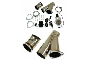 Acelerador de Escape 2.25 57MM V-Band Control Remoto Eléctrico