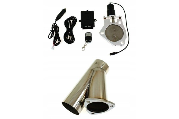 Acelerador de Escape 2.25 57MM V-Band Control Remoto Eléctrico