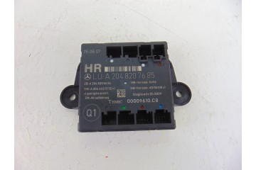 A2048207685 MODULO ELECTRONICO MERCEDES-BENZ CLASE C (BM 204) BERLINA C 180 Kompressor (204.046) 2008 A2048207685 201769 MERCEDE