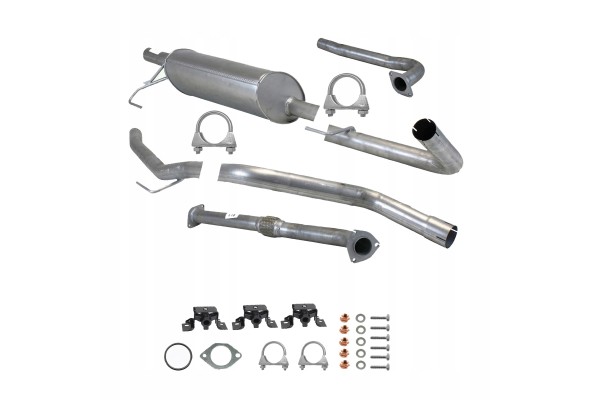 Silencers Nissan Navara D40 2 5 dCi 2005 2015 12 Catalog number of the part ZEST 15 211 12 13 14