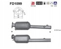 PARTICULATE FILTER FAP DPF FD1099 AS Part manufacturer AS
