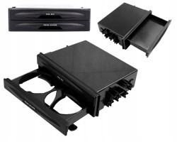 CAR HOLDER CUP RADIO POCKET 1 DIN