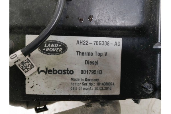 GENUINE Parking heater Webasto AH22700308AD Catalog number of the part AH22700308AD