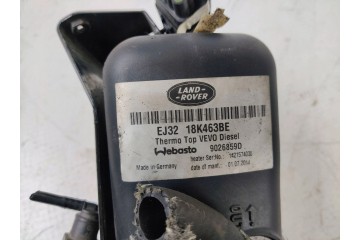 2014 Land Rover Evoque I Parking heater Webasto EJ3218K463BE Car type 4x4 SUV