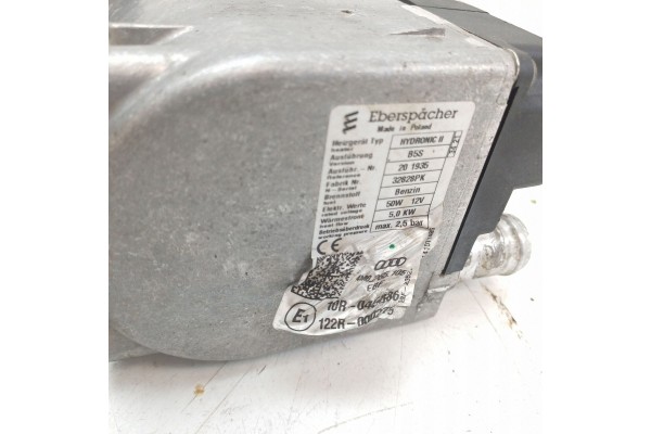 2022 Audi A4 S4 B9 8W Parking heater Webasto 10R045886 Car type passenger cars