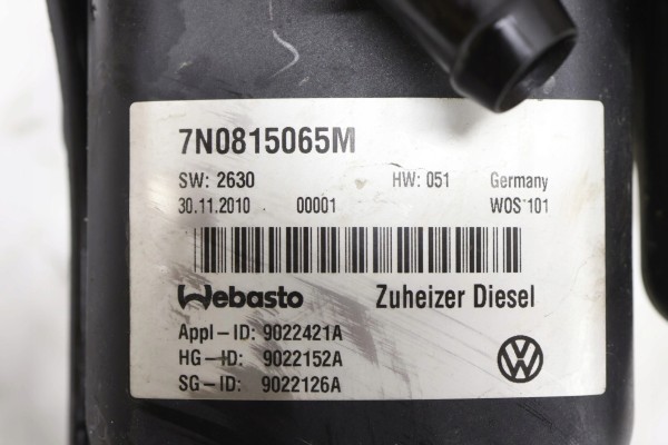 Seta Alhambra Webasto 7N0815065M Part manufacturer SEAT OE