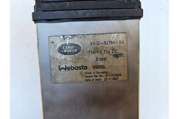 Webasto Thermo Top C Range Rover L322 XH42 9J294 DA Product weight with unit packaging 5 kg