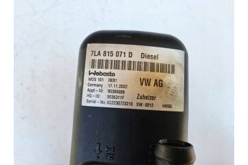 Webasto Thermo Top Evo for VW T6 T6 1 Multivan 7LA815071D Product weight with unit packaging 7 kg