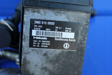 Webasto parking heater OE Bentley Continental GT 3W0815005D 2004r Quality of parts according to GVO O original with manufacturer