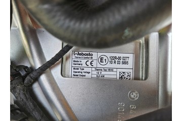Webasto Thermo Top VEVO BMW F10 F11 F01 64 12 9250302 03 Product weight with unit packaging 7 kg