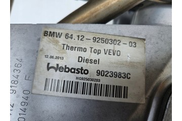 Webasto Thermo Top VEVO BMW F10 F11 F01 64 12 9250302 03 Catalog number of the original 9250302