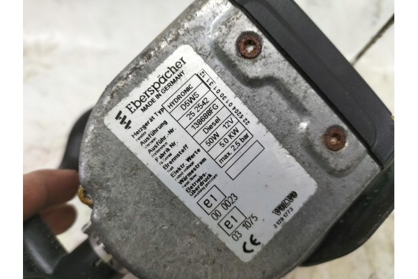 WEBASTO HEATER VOLVO C30 D2 1 6 D 31291773 31332716 Part manufacturer Volvo OE