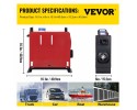 Calefactor estacionario diésel 12V 5KW con pantalla LCD y control rem