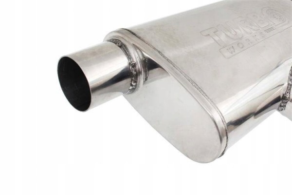 Middle Rear Silencer 63 5mm TurboWorks LT 304SS 355mm TUNING SPORT Catalog number of the part TW TL 320