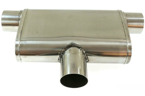 Middle Rear Silencer 63 5mm TurboWorks LT 304SS 355mm TUNING SPORT Product weight with unit packaging 0 052 kg