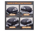 Baúl de Techo Plegable Impermeable 1000D - 566 Litros