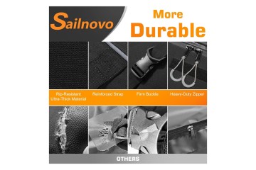 Baúl de Techo Plegable Impermeable 1000D - 566 Litros