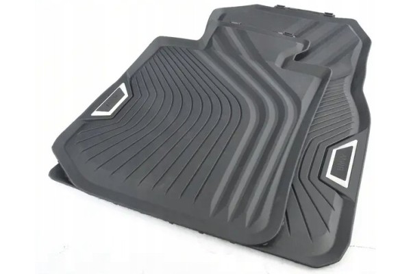 BMW 3 G20 Front Rubber Rugs with 01CE Recuperation System