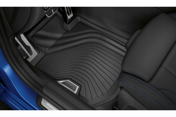 BMW 3 G20 Front Rubber Rugs with 01CE Recuperation System Catalog number of the part 51472473238
