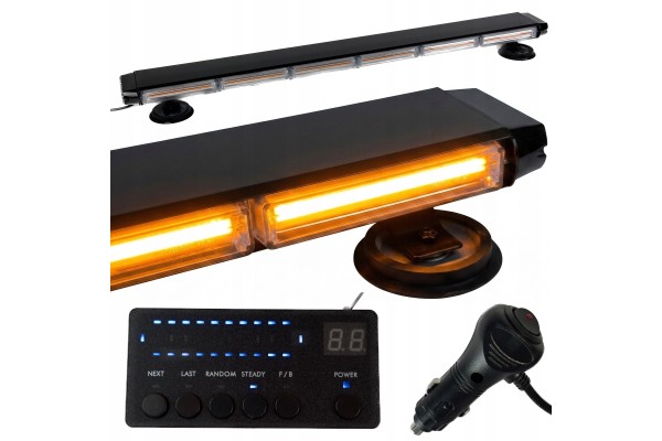 STROBE ORANGE BEAM ROOSTER 93CM 12V 24V 6 MODULES tow truck 4 PAGES