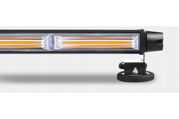Barra de Luz Estroboscópica LED Naranja 93 cm 12-24 V