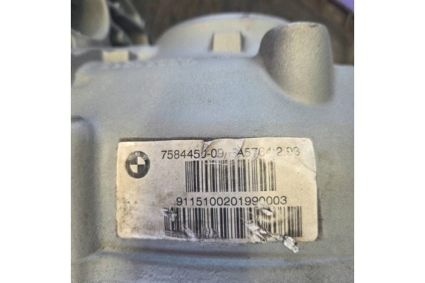 BRIDGE Rear differential BMW 5 F10 F11 7584450 Catalog number of substitutes 911510020190003
