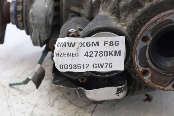 Diferencial trasero puente trasero 7850170 BMW X5M F85 X6M F86 3,15