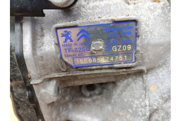 Automatic transmission AUTOMATIC CITROEN C4 II GRAND PICASSO 20GZ09 Catalog number of the original TE82SC