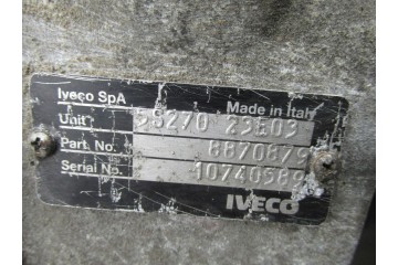Transmission iveco daily 2 3 hpi Engine type diesel