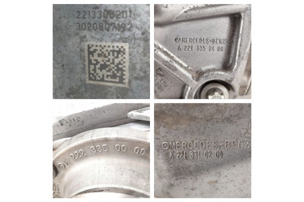 Front Differential Front Mercedes Benz GLC X253 C253 2213308201 Catalog number of the original 2213308201