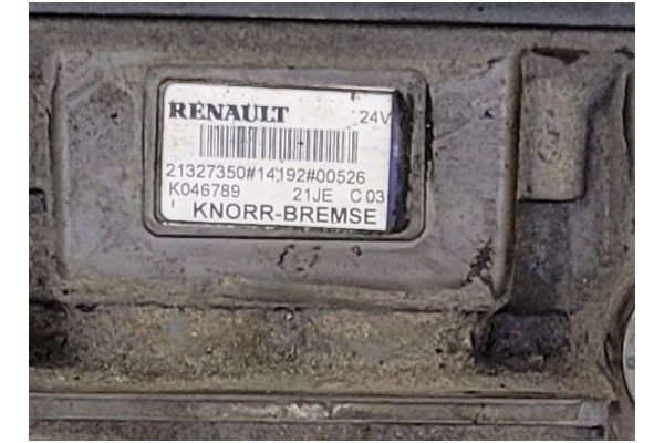 VALVE REAR AXLE MODULATOR RENAULT GAMA T RANGE T 21327350 Part manufacturer Knorr Bremse