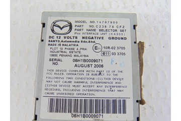 14797900 MODULO ELECTRONICO MAZDA 3 BERLINA (BK) 1.6 CRDT  Active 2007 14797900 199653 MAZDA - 3