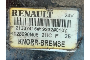 VALVE MODULATOR ECAS Renault Range T Catalog number of the part 21337415