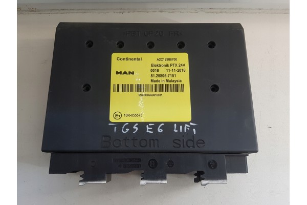 COMPUTER CONTROLLER MODULE PTM MAN TGX TGS EURO 6 LIFT 81258057151