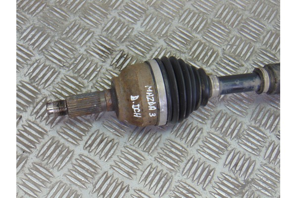  TRANSMISION DELANTERA DERECHA MAZDA 3 BERLINA (BK) 1.6 CRDT  Active 2007 199727 MAZDA - 1