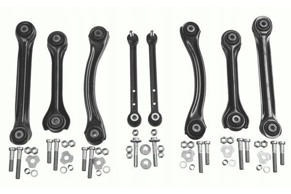 REPAIR KIT SUSPENSIONS DB T W124 201 202 210 Installation side rear