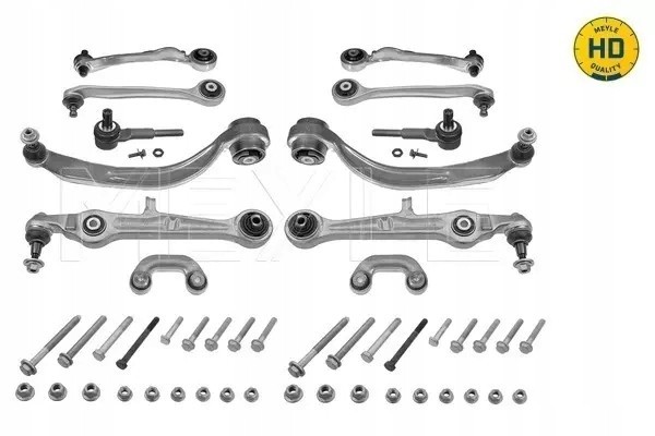MEYLE VW SUSPENSION REPAIR KIT FRONT A6 01 HD Catalog number of the original VW 4B3 407 151 C VW 4B3 407 151 E VW 4B3 407 151 F 