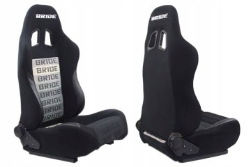 Sports chair RAPID Velour Bride Black and Grey