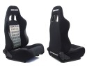 Sports chair RAPID Velour Bride Black and Grey Car type 4x4 SUV undefined cargo vans passenger cars