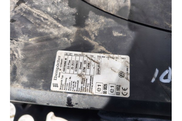 WEBASTO 7E0819006F VOLKSWAGEN T5 FL LIFT 2 0 TDI Catalog number of the part 7E0819006F