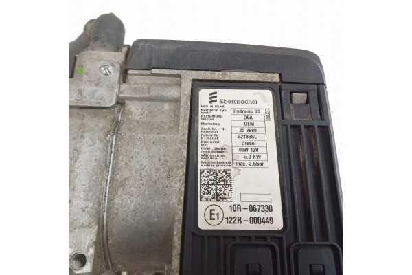 2022 Ford Transit VII Parking heater Webasto 10R067330 Part manufacturer Ford OE