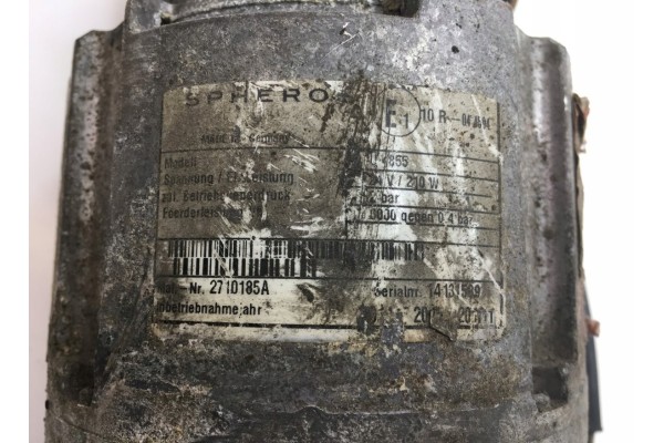 13210432 MAN Coolant circulating pump Catalog number of the part 13210432