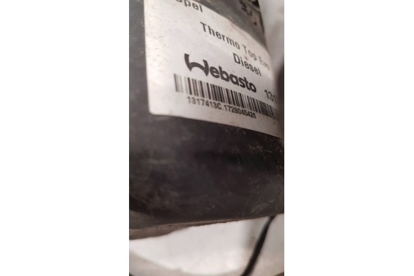 Calefactor de estacionamiento Webasto para Opel Astra K 1.6 CDTI