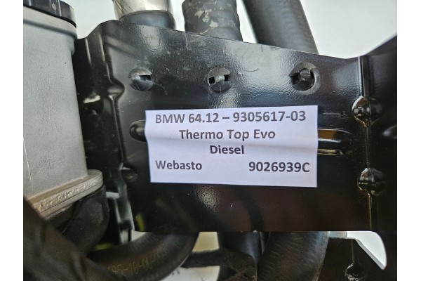 Webasto Thermo Top EVO BMW X3 F25 X4 F26 64 12 9305617 03 Diesel Product weight with unit packaging 7 kg