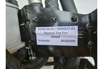 Webasto Thermo Top EVO BMW X3 F25 X4 F26 64 12 9305617 03 Diesel Product weight with unit packaging 7 kg
