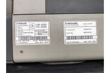 WEBASTO AIR TOP EVO 2000 RENAULT TRUCKS T 7423440194 tractor unit Catalog number of the part LORK 327 533602 7423440194